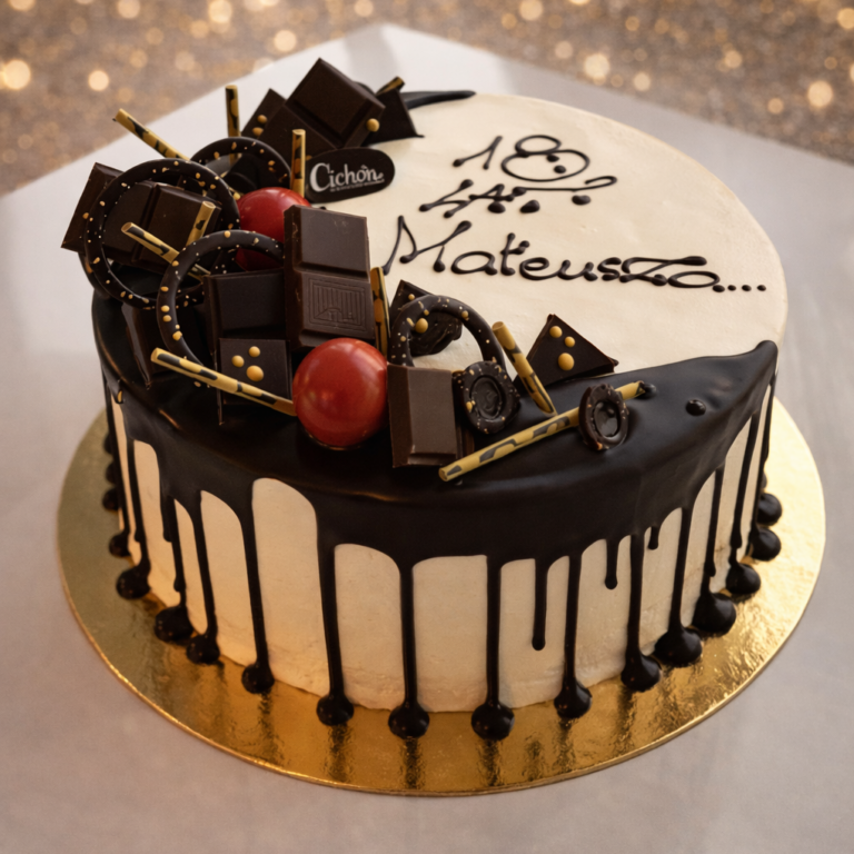 Tort Ociekający Czekoladą